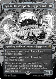 Graaz, Unstoppable Juggernaut (Showcase) (Foil)