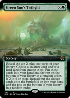 Green Sun's Twilight (Extended Art) (Foil)