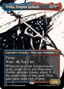 Ovika, Enigma Goliath (Showcase) (Step-and-Compleat Foil) (Foil)