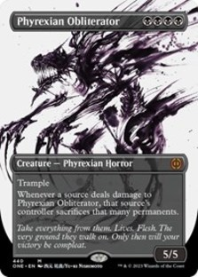 Phyrexian Obliterator (Showcase) (Step-And-Complete Foil) (Foil)