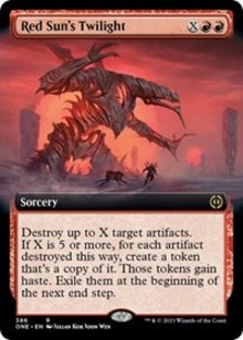 Red Sun's Twilight (Extended Art) (Foil)
