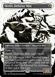 Skrelv, Defector Mite (Showcase) (Foil)
