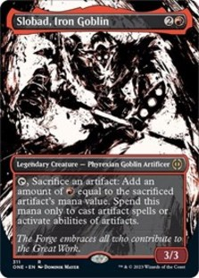 Slobad, Iron Goblin (Showcase) (Foil)
