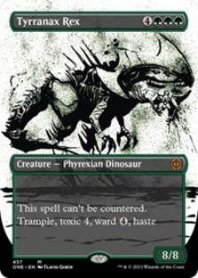 Tyrranax Rex (Showcase) (Step-and-Compleat Foil) (Foil)