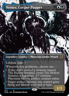 Venser, Corpse Puppet (Showcase) (Step-and-Compleat Foil) (Foil)