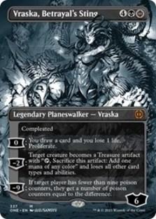 Vraska, Betrayal's Sting (Borderless) (Foil)
