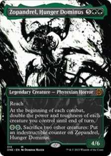 Zopandrel, Hunger Dominus (Borderless) (Foil)