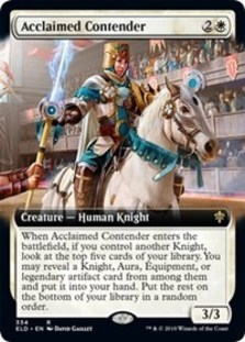 Acclaimed Contender (Extended Art Foil)