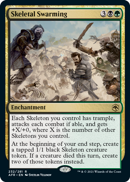 Skeletal Swarming Skeletal Swarming