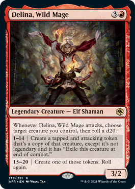 Delina, Wild Mage (Foil)