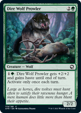 Dire Wolf Prowler (Foil)