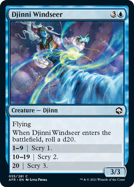 Djinni Windseer (Foil)
