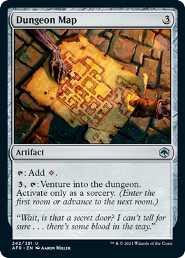 Dungeon Map (Foil)