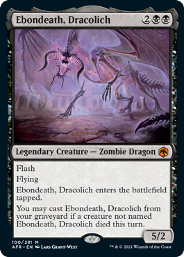 Ebondeath, Dracolich (Foil)