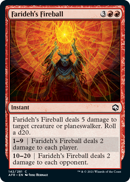 Farideh's Fireball (Foil)