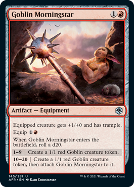 Goblin Morningstar (Foil)