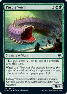 Purple Worm (Foil)