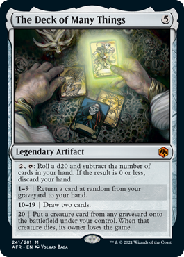 The Deck of Many Things (Foil)