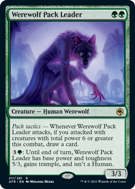 Werewolf Pack Leader (Foil)