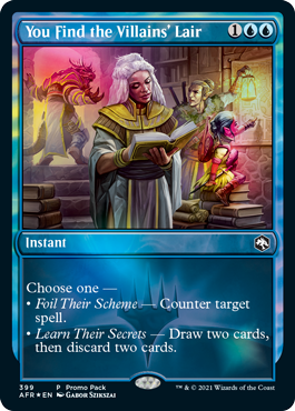 You Find the Villains' Lair (Foil)