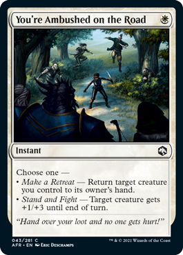 You're Ambushed on the Road (Foil)