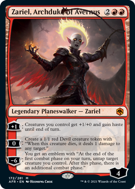 Zariel, Archduke of Avernus (Foil)