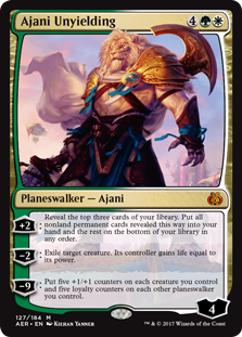 Ajani Unyielding (Foil)