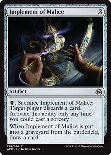 Implement of Malice (Foil)