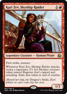 Kari Zev, Skyship Raider (Foil)