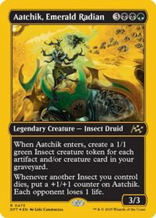 Aatchik, Emerald Radian (First-Place Foil) (Foil)