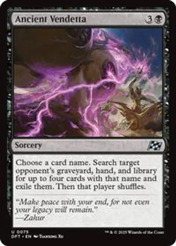 Ancient Vendetta (Foil)