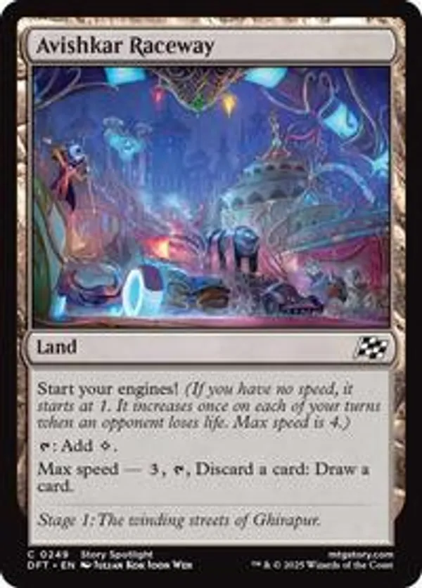 Avishkar Raceway (Foil)