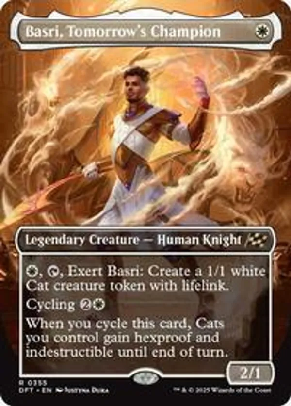 Basri, Tomorrow's Champion (Borderless) (Foil)