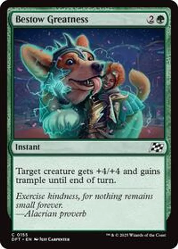 Bestow Greatness (Foil)