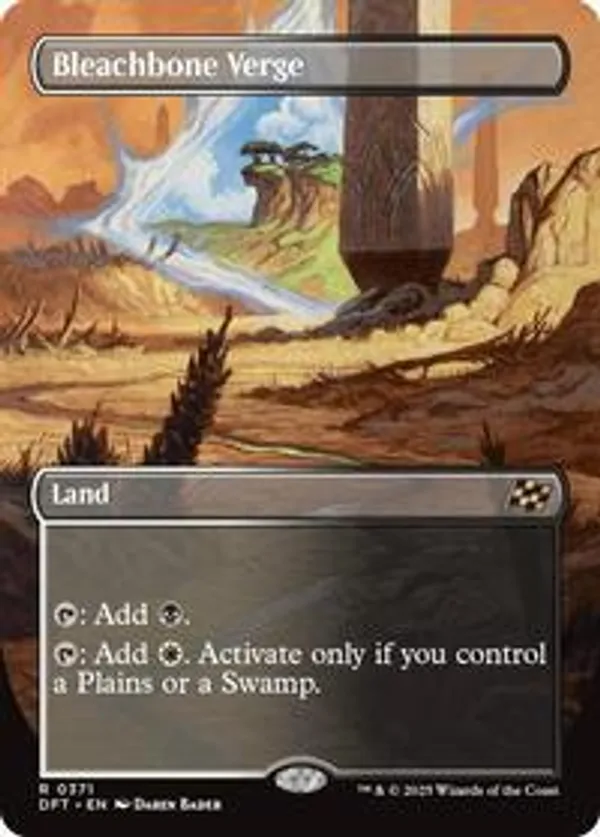 Bleachbone Verge (Borderless) (Foil)