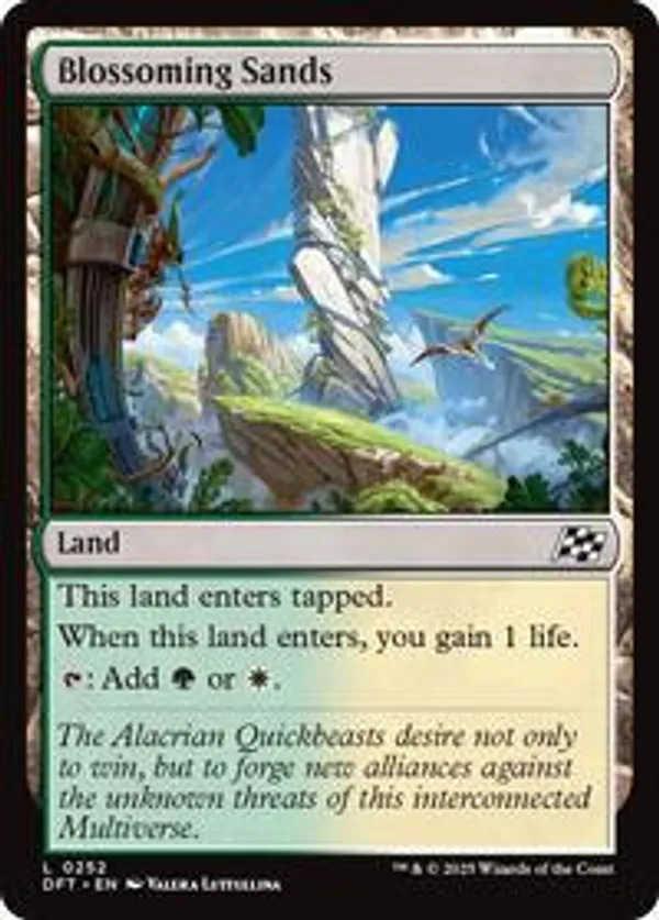Blossoming Sands (Foil)