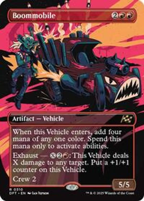 Boommobile (Borderless) (Foil)