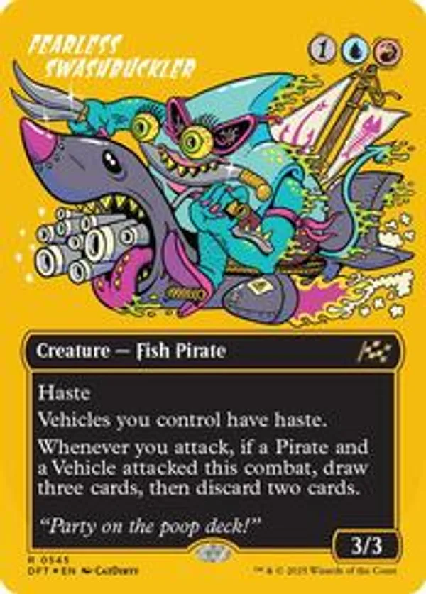 Fearless Swashbuckler (borderless)
