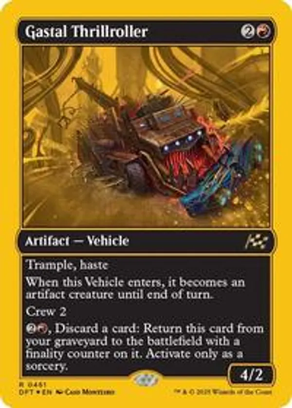 Gastal Thrillroller (First-Place Foil) (Foil)