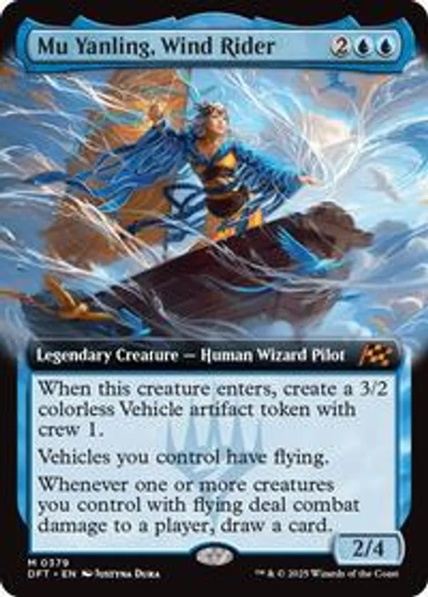 Mu Yanling, Wind Rider (Extended Art)