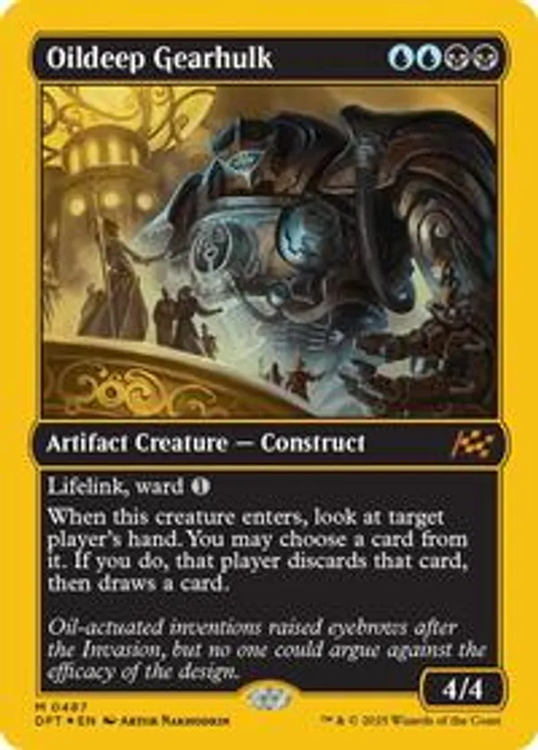 Oildeep Gearhulk (First-Place Foil) (Foil)