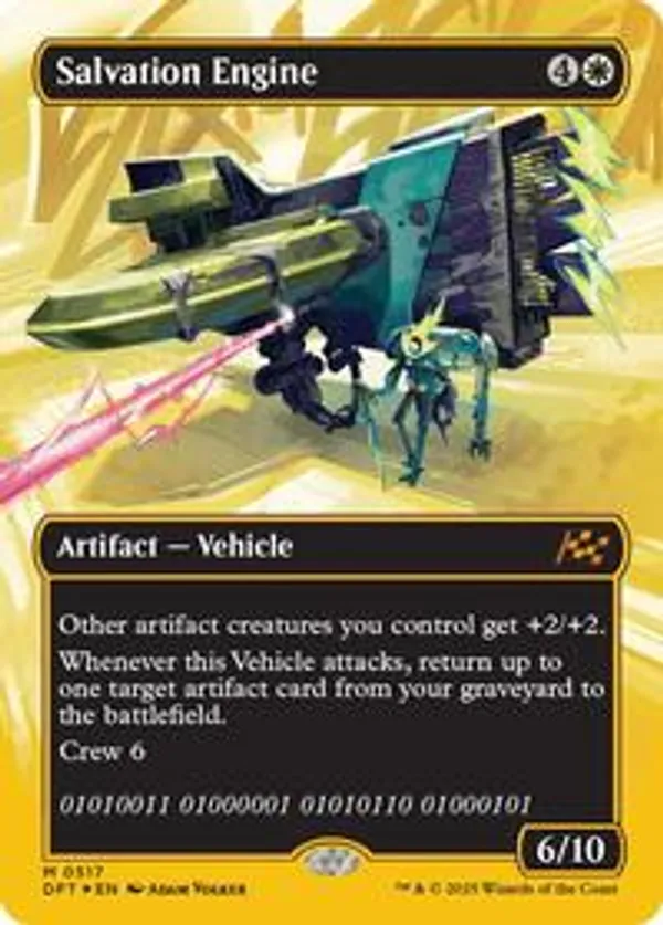 Salvation Engine (Borderless) (First-Place Foil) (Foil)