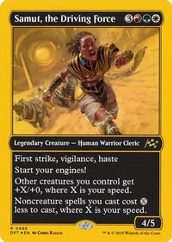 Samut, the Driving Force (First-Place Foil) (Foil)
