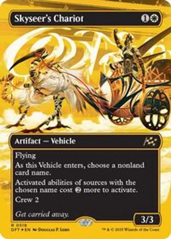 Skyseer's Chariot (Borderless) (First-Place Foil) (Foil)