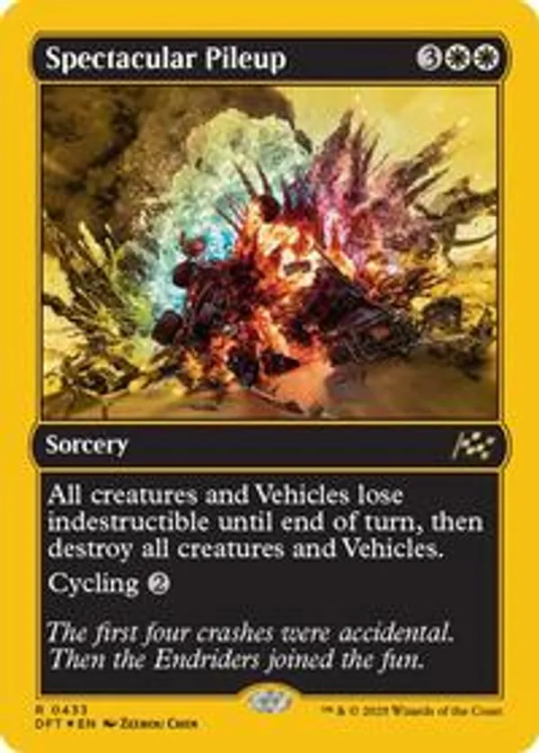 Spectacular Pileup (First-Place Foil) (Foil)