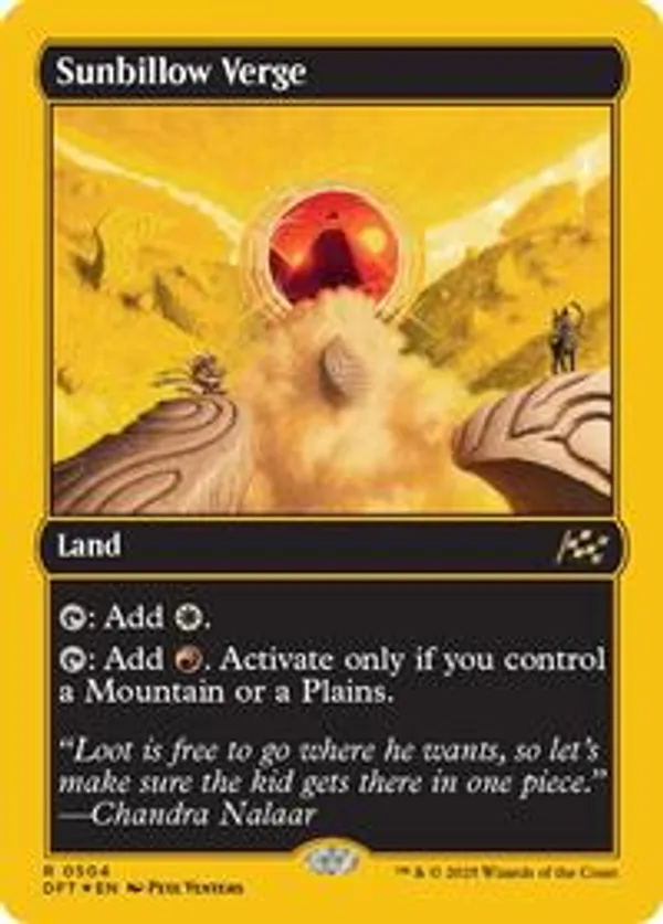 Sunbillow Verge (First-Place Foil) (Foil)