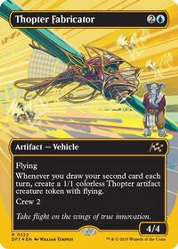 Thopter Fabricator (Borderless) (First-Place Foil) (Foil)
