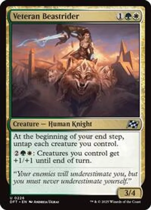 Veteran Beastrider (Foil)