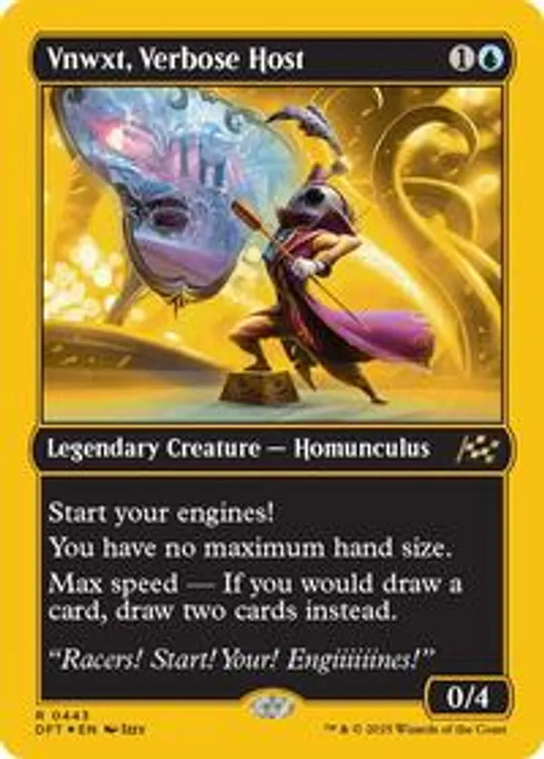 Vnwxt, Verbose Host (First-Place Foil) (Foil)