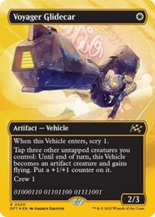 Voyager Glidecar (Borderless) (First-Place Foil) (Foil)